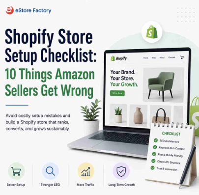 Shopify店铺设置核对清单：亚马逊卖家常犯的10个错误